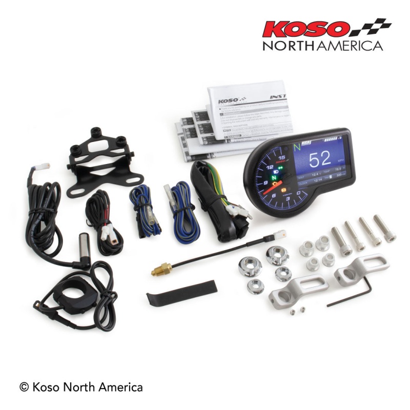 KOSO RX-3 TFT MULTI-FUNCTION METER GAUGE - UNIVERSAL FITMENT - Image 3