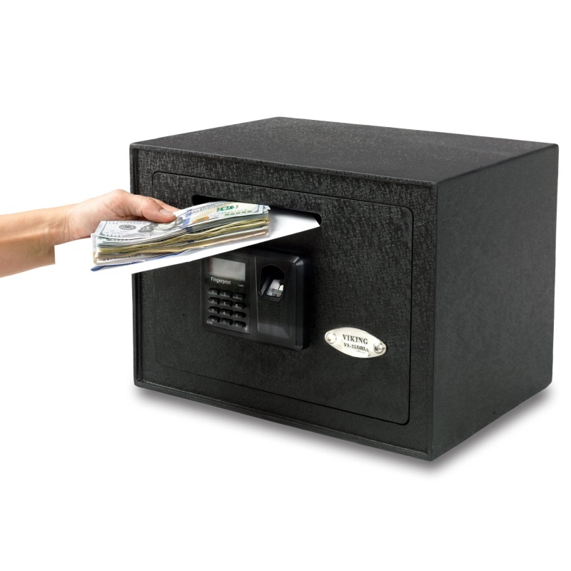 Viking VS-25DBLX Small Depository Biometric Safe