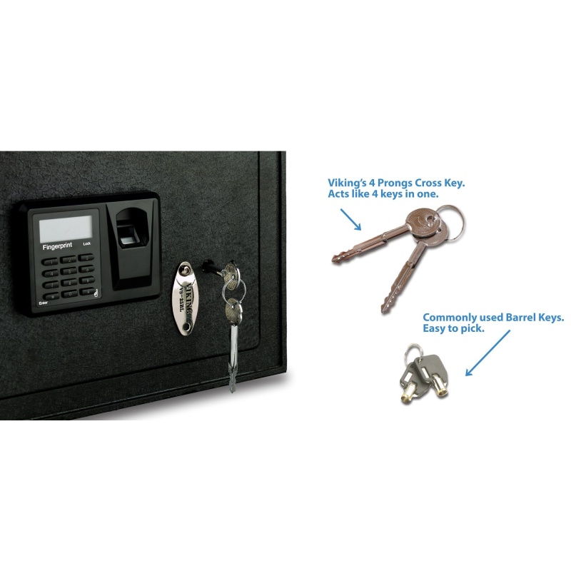 Viking VS-50BLX Large Biometric Safe - Image 12