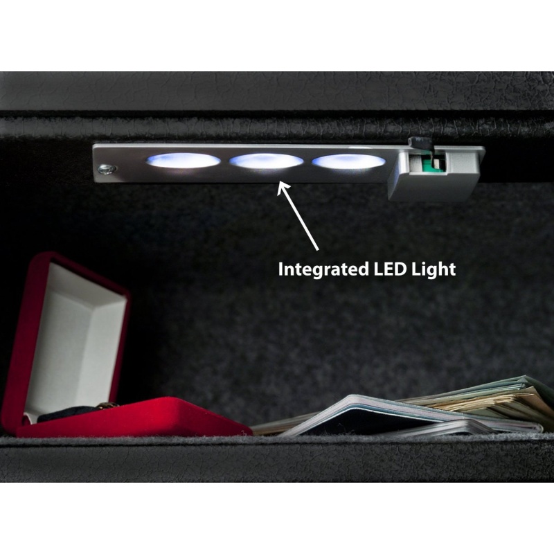 Viking VS-52BLR Biometric Fingerprint Hidden Wall Safe (VS-52BL) - Image 6