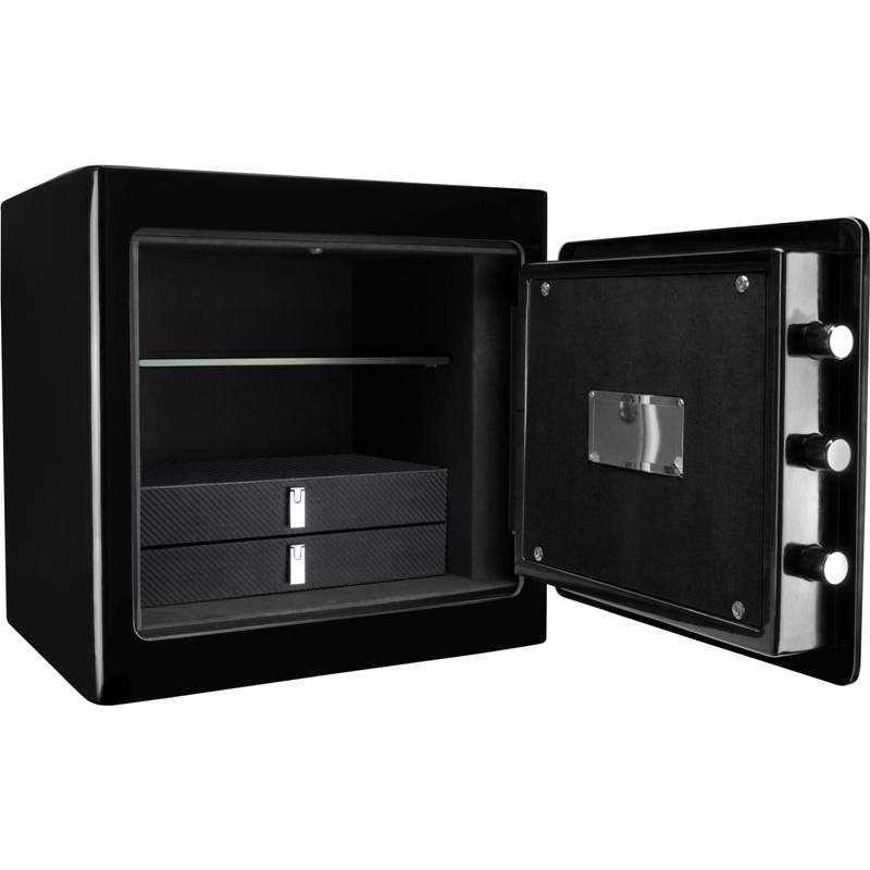 Barska AX13106 Black Keypad Jewelry Safe, Black Interior