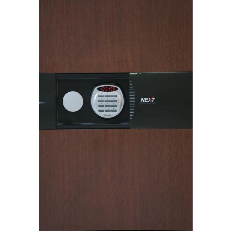 Phoenix DPS6500 Luxury Safe with Cherry Laminate Exterior Front - Image 6