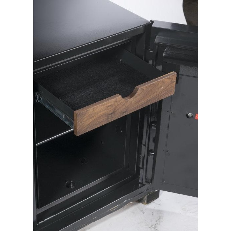 Phoenix DPS7500 Luxury Safe with Cherry Laminate Exterior Front - Image 2