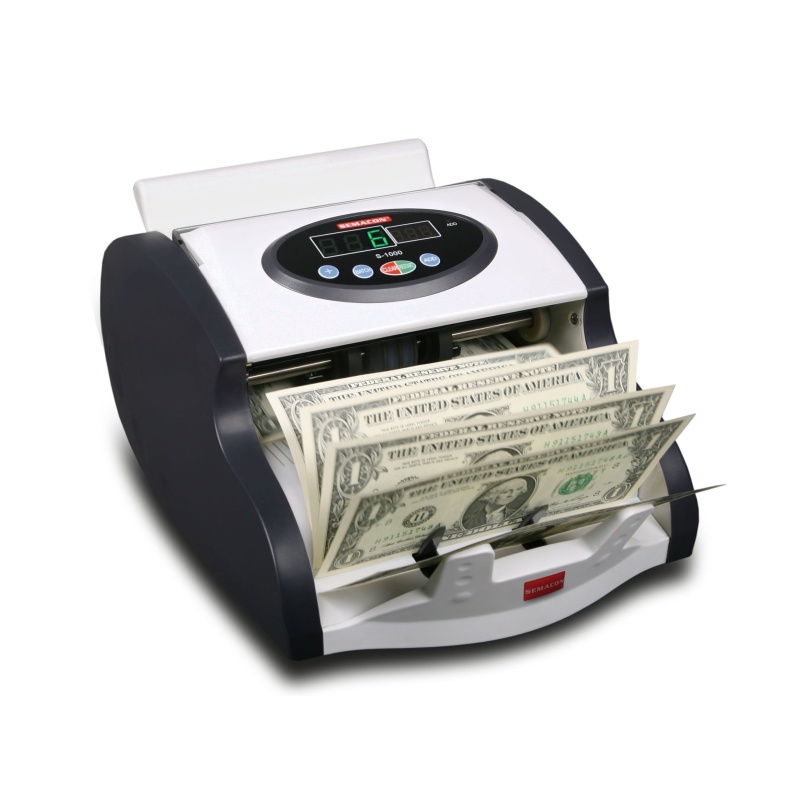 Semacon S-1000 Mini Table Top Compact Currency Counter S1000 - Image 2