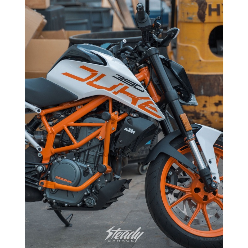 Zeus Armor Pro Series Engine Cage Front Cage - KTM DUKE 390 - (2015-2023) - Image 6