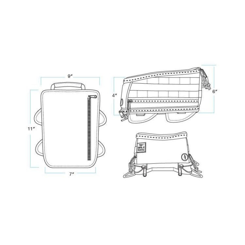 Biltwell EXFIL-11 Tank Bag - Image 18