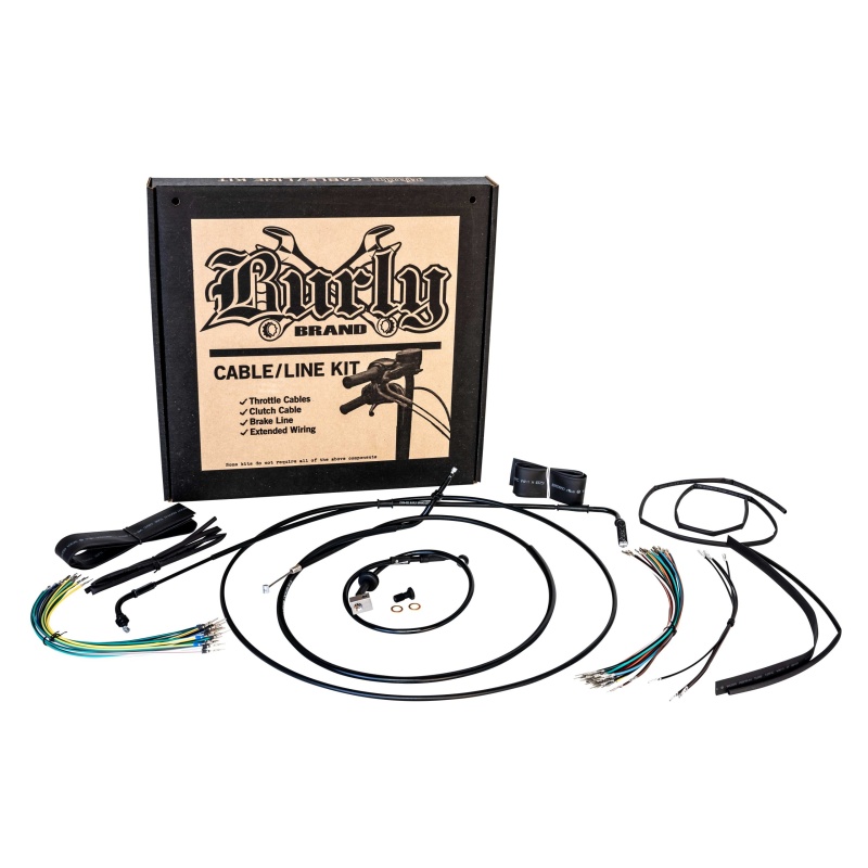 Burly Brand Extended Cable and Brake Line Kit - Honda Rebel 1100 (2021-2022)