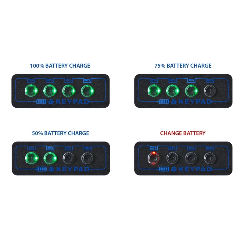 Viking VS-37PZ Biometric Pistol Safe with FBI Certified Fingerprint Sensor - Image 9