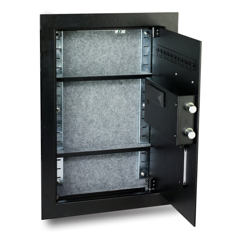 Viking VS-52BLR Biometric Fingerprint Hidden Wall Safe (VS-52BL) - Image 12