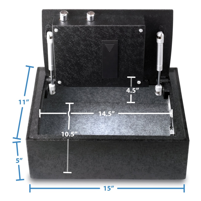 Viking VS-14BL Top Opening Drawer Biometric Keypad Safe - Image 12