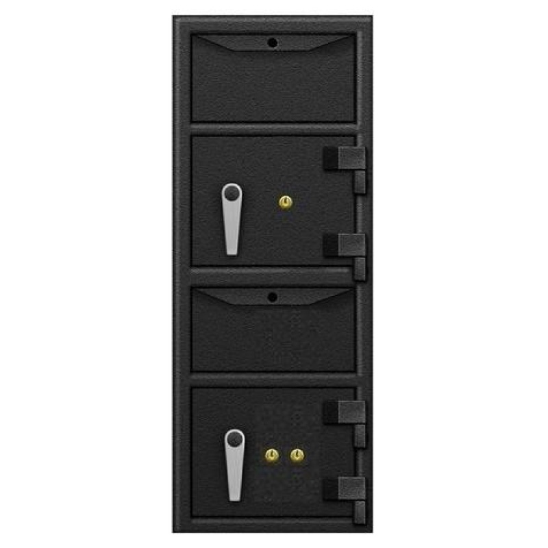 SafeandVaultStore FLH361420DDKK Double Drop Depository Safe with Key Locks