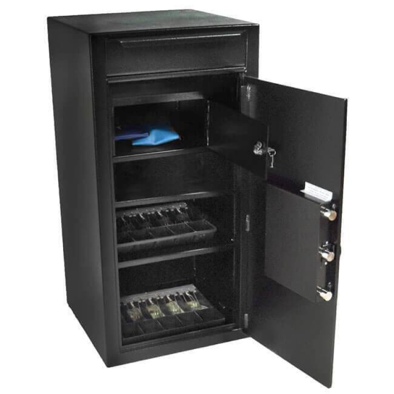 Stealth DS4020FL12 Tall Depository Safe with Internal Locker - Image 4