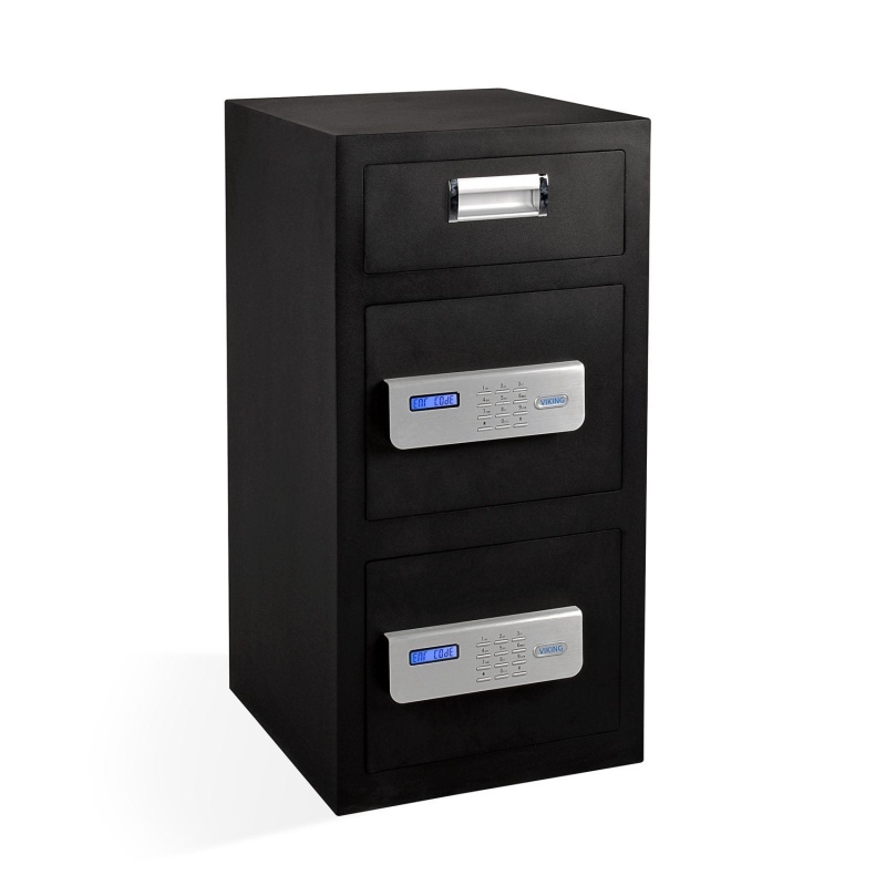 Viking VS-70DS Double Door Depository Safe with Electronic Locks