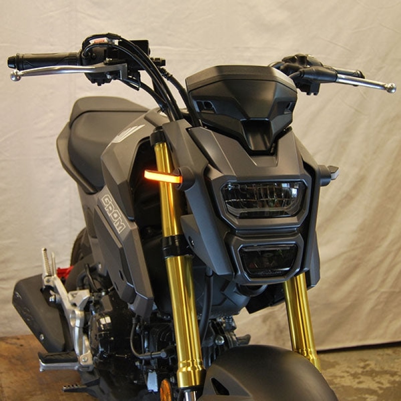 New Rage Cycles LED Replacement Turn Signals for Honda Grom 125 (2013-2020) - Image 7