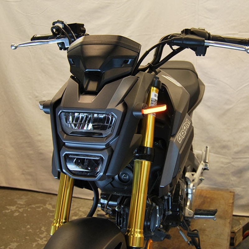 New Rage Cycles LED Replacement Turn Signals for Honda Grom 125 (2013-2020) - Image 8