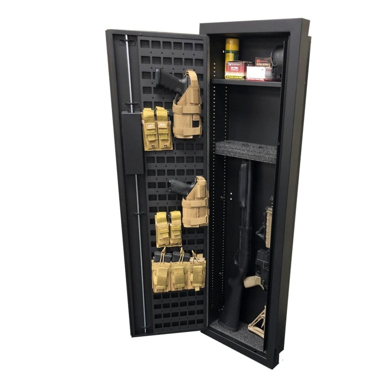 V-Line Tactical Closet Vault In-Wall Safe 51653-S FBLK - Image 4