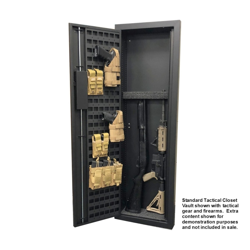 V-Line Tactical Closet Vault In-Wall Safe 51653-S FBLK - Image 5