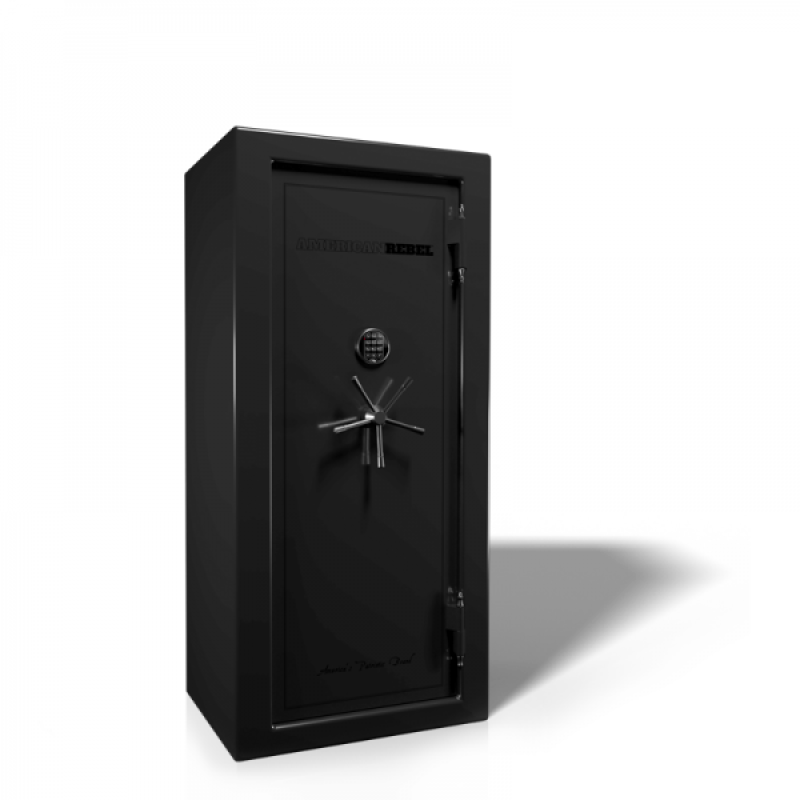 American Rebel AR-20 Black Smoke Gun Safe with Digital Lock