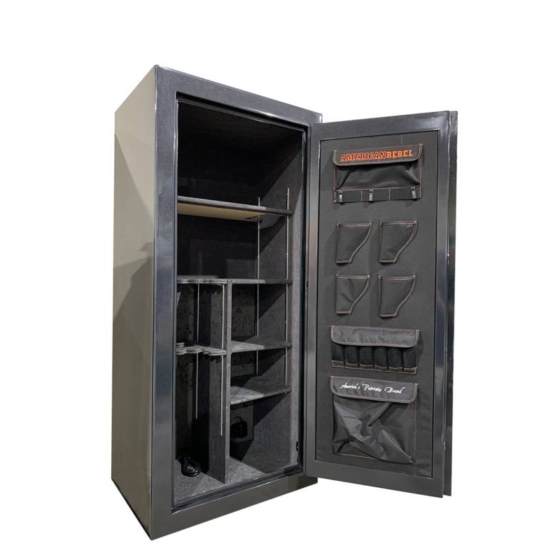 American Rebel AR-20 Black Smoke Gun Safe with Digital Lock - Image 4