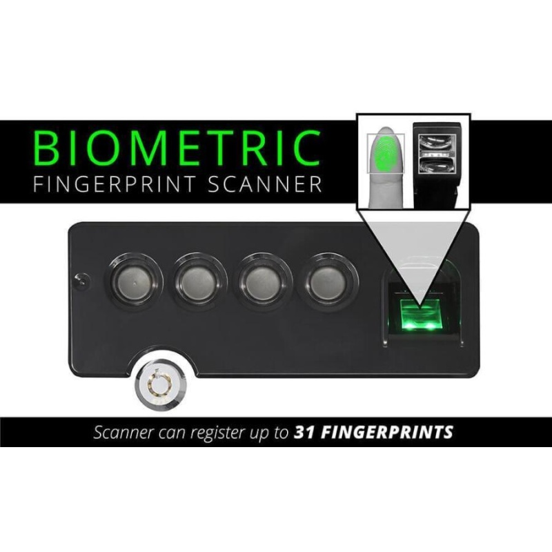 Stealth Biometric Handgun Hanger Safe - Image 13