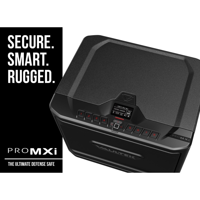 Vaultek MXi Large Capacity Rugged Bluetooth Smart Safe with Biometric Lock - Image 3