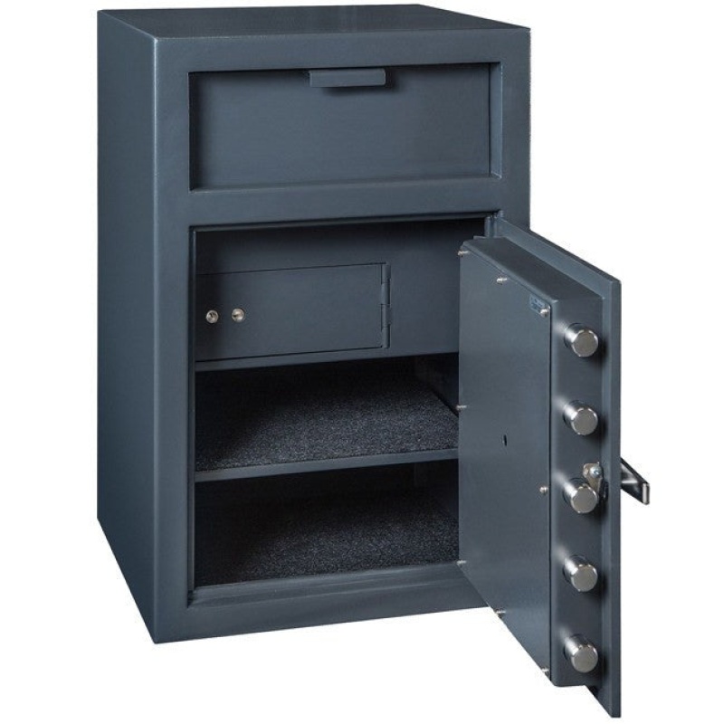 Hollon FD-3020EILK Depository Safe with Inner Locking Compartment - Image 2