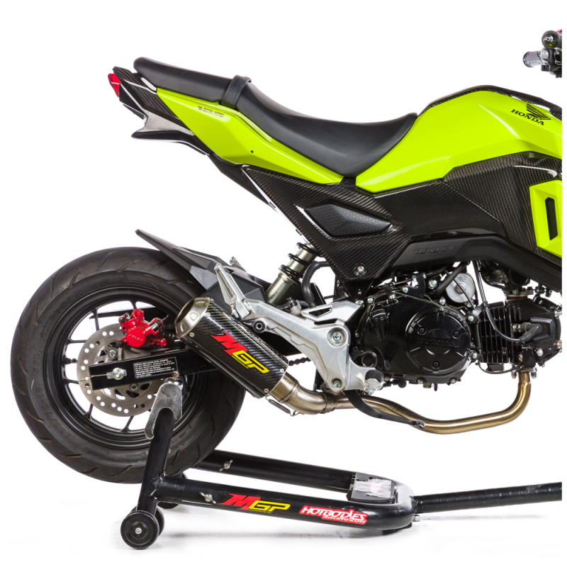 Hot Bodies Racing MGP 2017-18' Honda Grom 125 Low Mount Full Exhaust System - Image 7