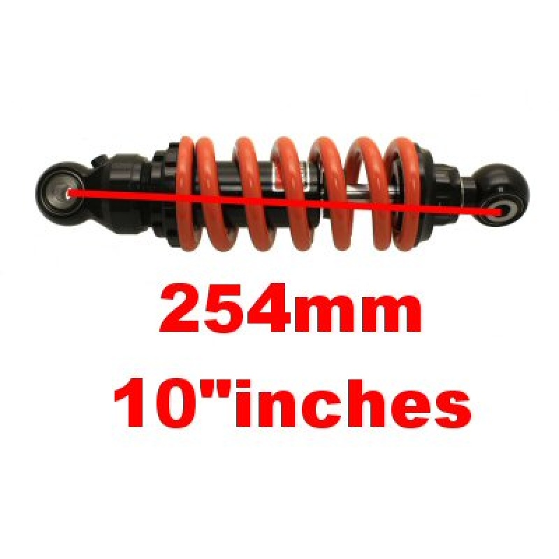 Forsa Adjustable Honda Grom 125 Performance Shock with Red Spring - Image 3