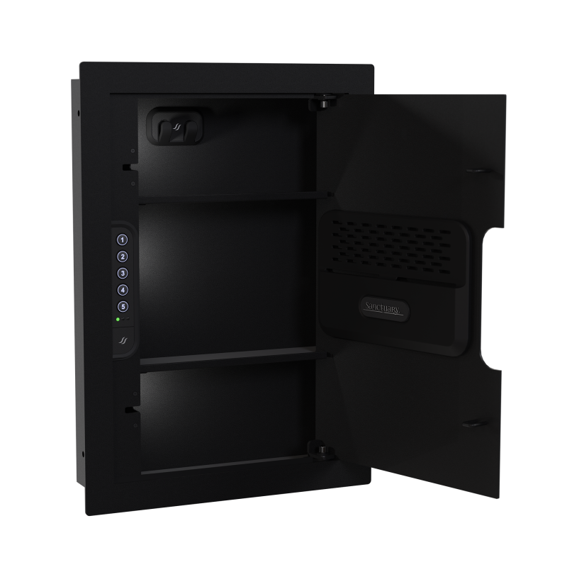 Sanctuary SA-IWV-B Black In-Wall Safe - Image 2