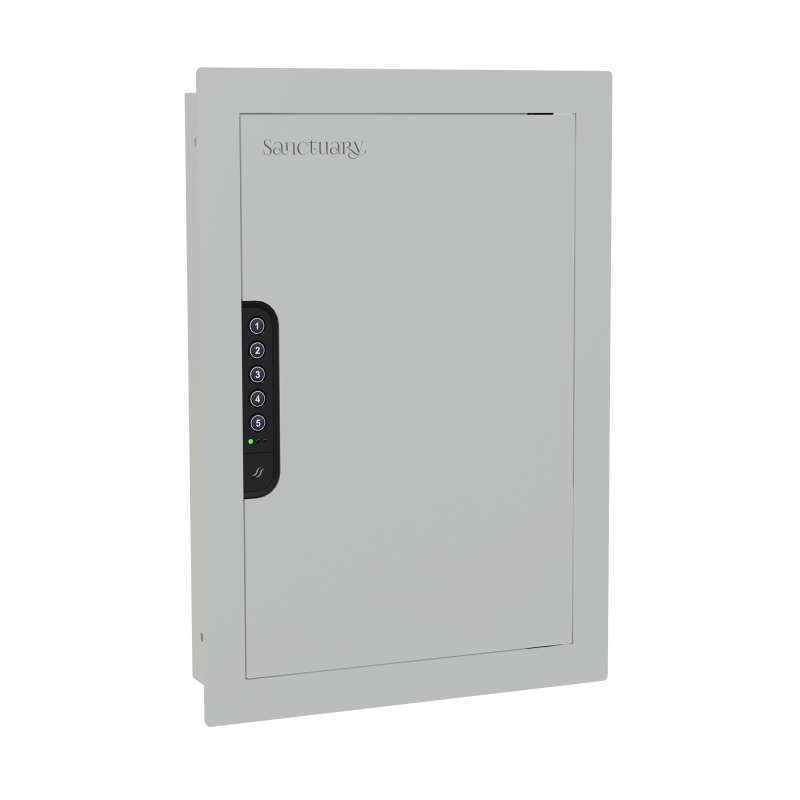 Sanctuary SA-IWV-W White In-Wall Safe