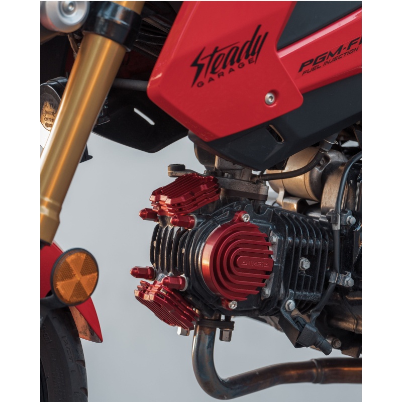 Chimera MAZE Billet Aluminum Cam Cover - Grom Monkey Super Cub Trail 125 (ALL YEARS) - Image 2