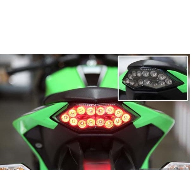 Motodynamic Integrated / Programmable Tail Light - Kawsaki Ninja 300 (2013-2017) - Image 2