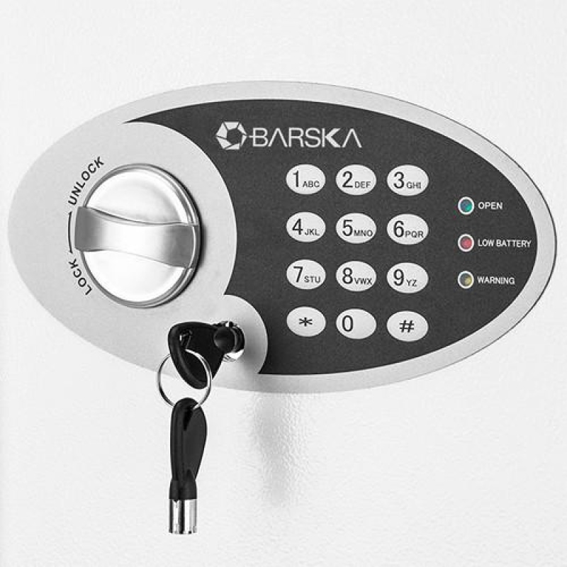 Barska AX12660 144 Key Cabinet Digital Wall Safe - Image 4