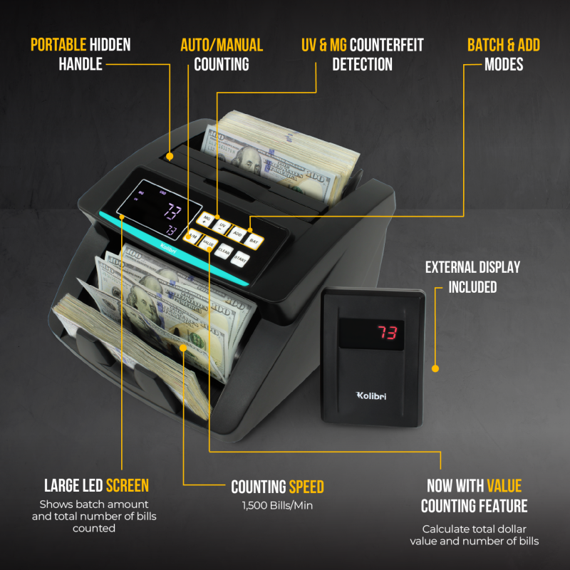 Kolibri Automatic Bill Counter - Image 3