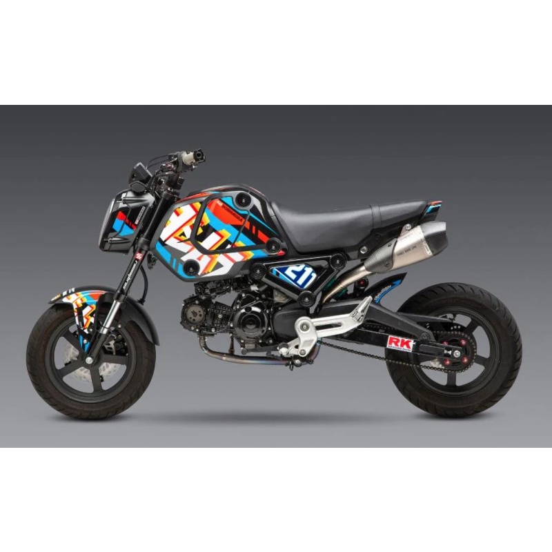 Yoshimura 2022 Honda Grom Graphics Kit P7 TLD - Image 2