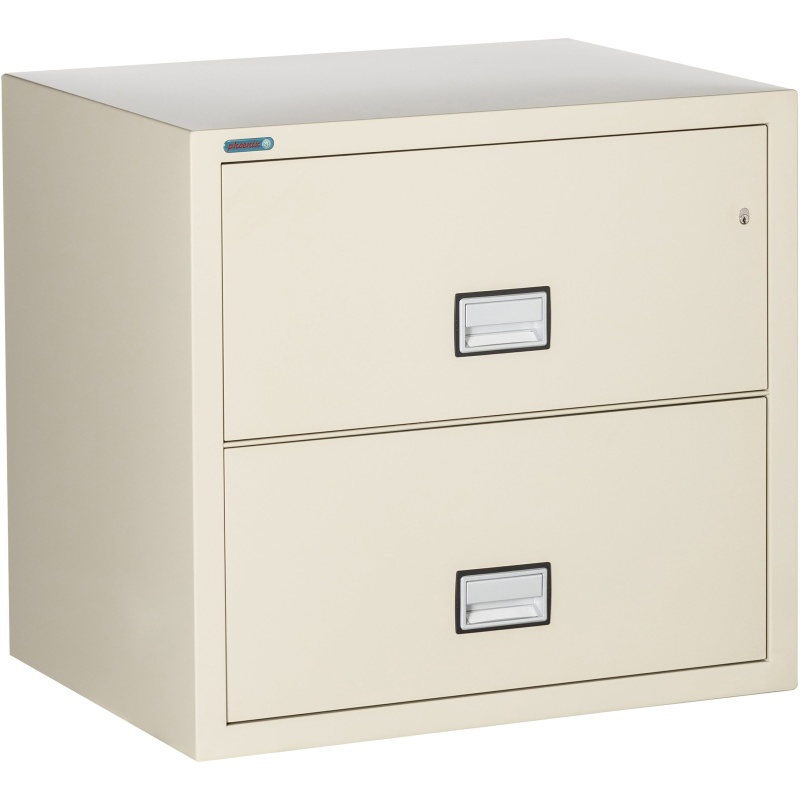 Phoenix Safe LAT2W31 31" 2 Drawer Lateral Size Fire File Cabinet