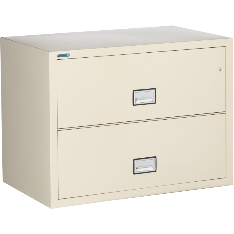 Phoenix Safe LAT2W38 38" 2 Drawer Lateral Size Fire File Cabinet