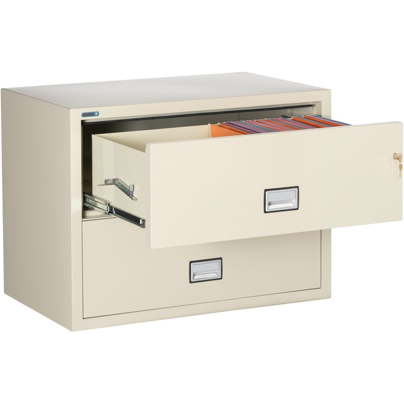 Phoenix Safe LAT2W38 38" 2 Drawer Lateral Size Fire File Cabinet - Image 2