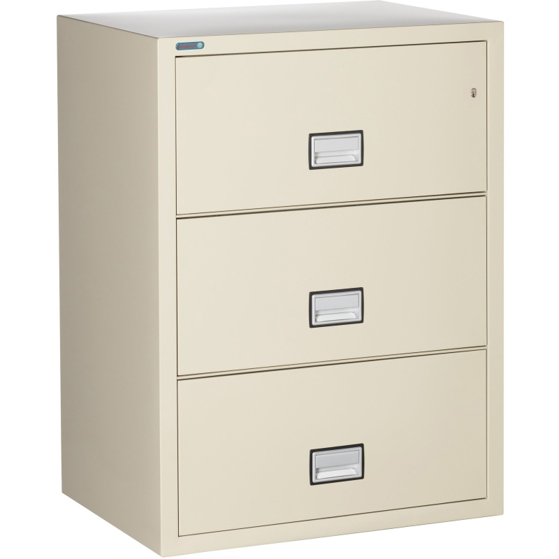 Phoenix Safe LAT3W31 31" 3 Drawer Lateral Size Fire File Cabinet