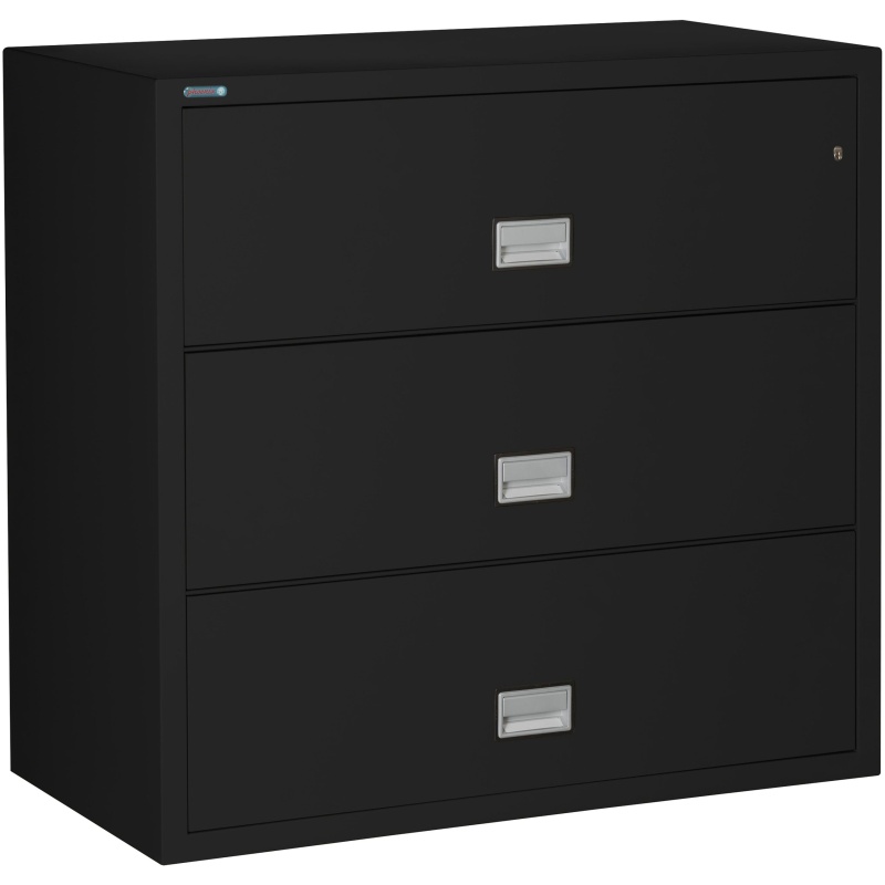 Phoenix Safe LAT3W44 44" 3 Drawer Lateral Size Fire File Cabinet - Image 9