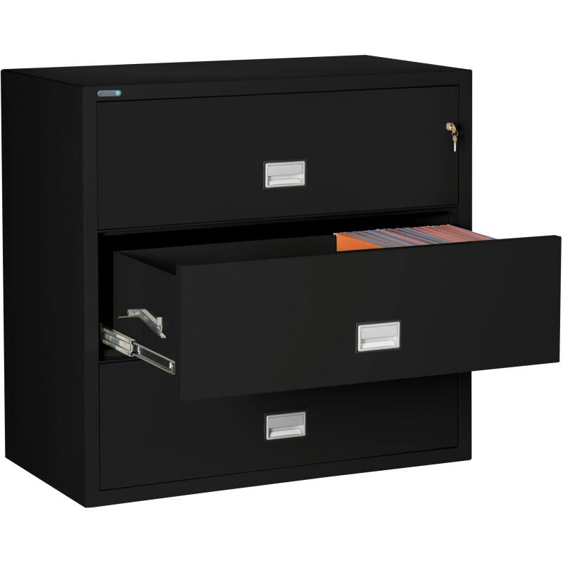 Phoenix Safe LAT3W44 44" 3 Drawer Lateral Size Fire File Cabinet - Image 10