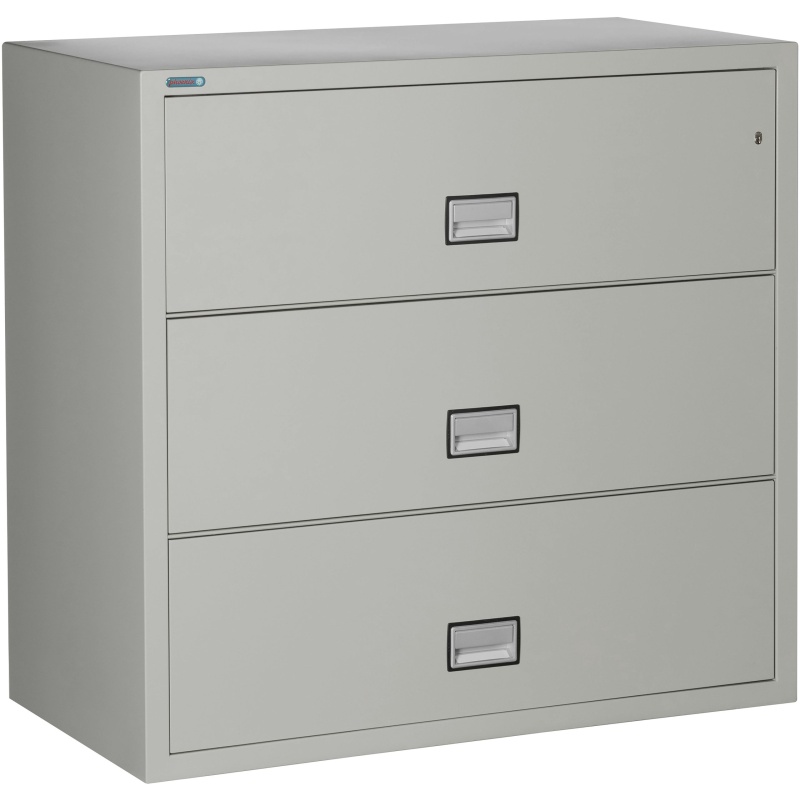 Phoenix Safe LAT3W44 44" 3 Drawer Lateral Size Fire File Cabinet - Image 13