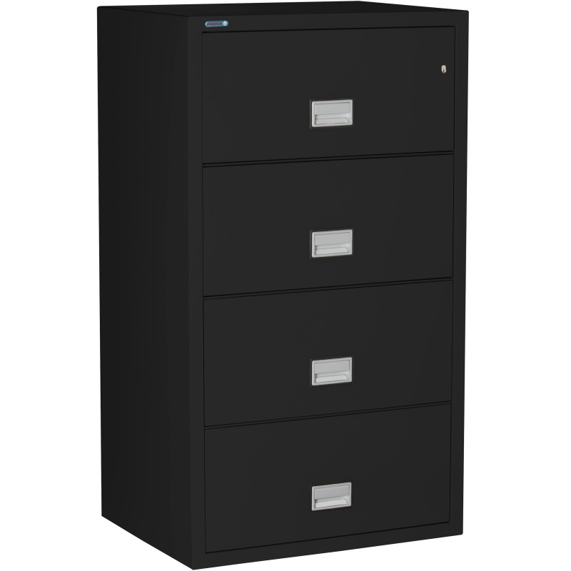 Phoenix Safe LAT4W31 31" 4 Drawer Lateral Size Fire File Cabinet - Image 7