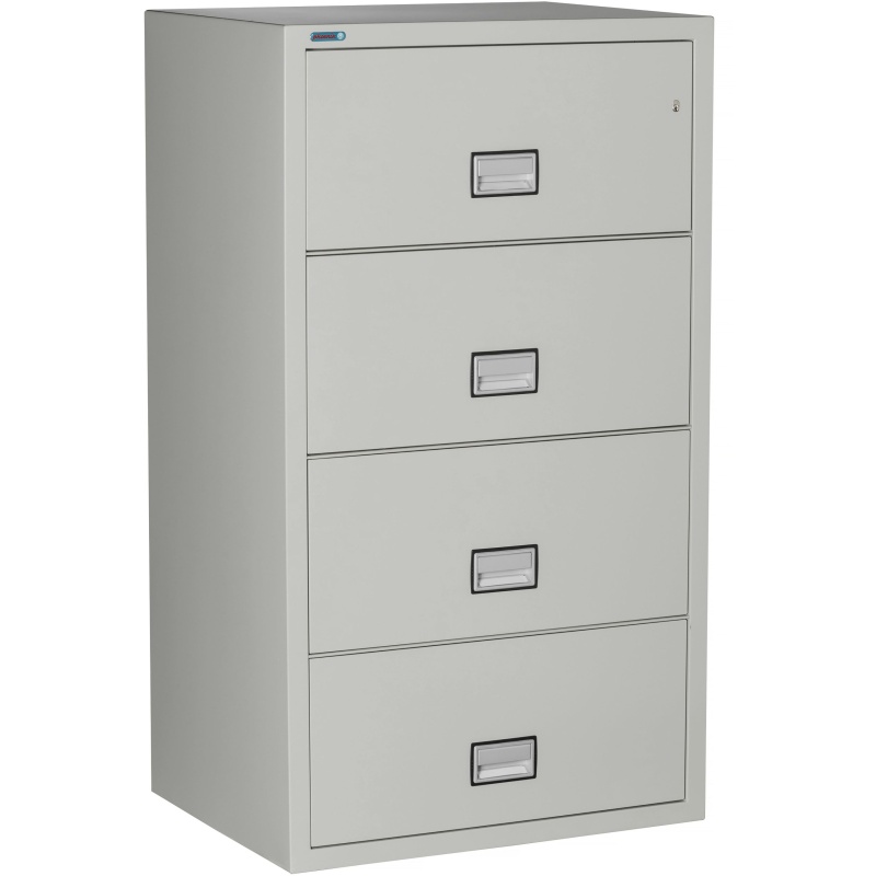 Phoenix Safe LAT4W31 31" 4 Drawer Lateral Size Fire File Cabinet - Image 12