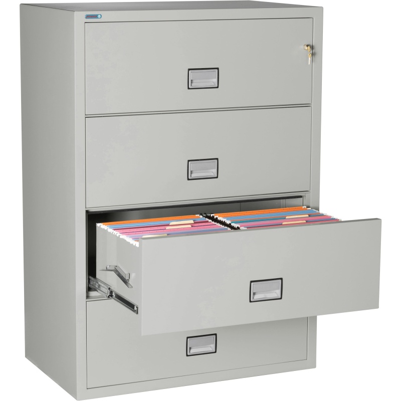 Phoenix Safe LAT4W38 38" 4 Drawer Lateral Size Fire File Cabinet - Image 16