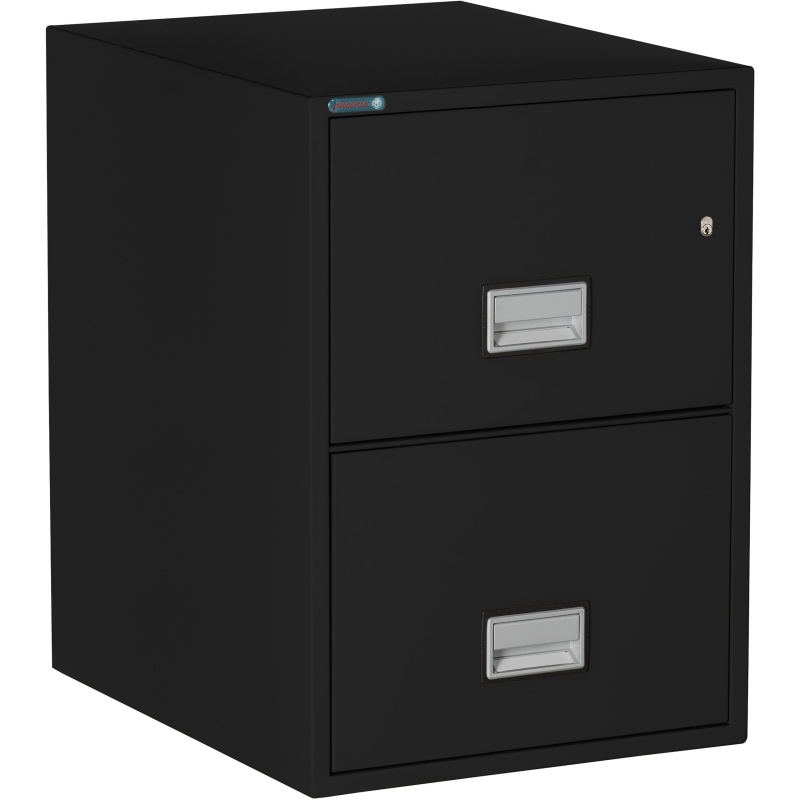 Phoenix Safe LGL2W25 25 inch 2 Drawer Legal Size Fire File Cabinet - Image 4