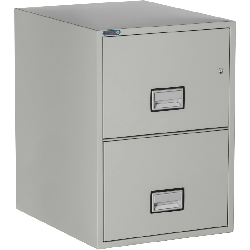 Phoenix Safe LGL2W25 25 inch 2 Drawer Legal Size Fire File Cabinet - Image 7