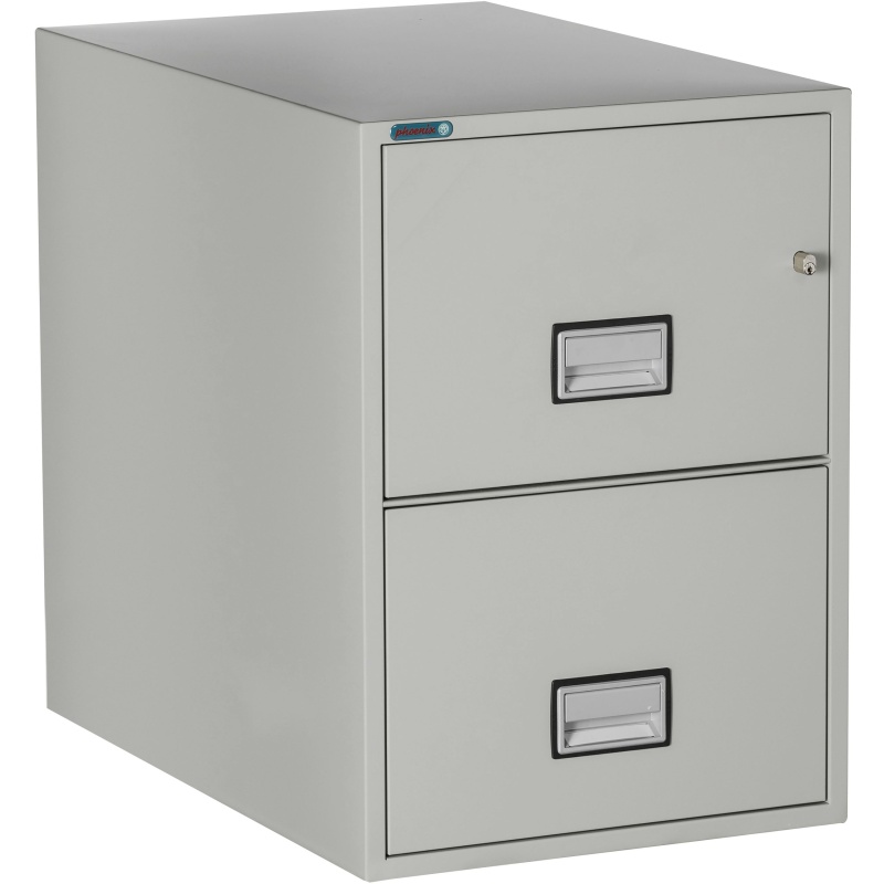 Phoenix Safe LGL2W31 31" 2 Drawer Legal Size Fire File Cabinet - Image 7