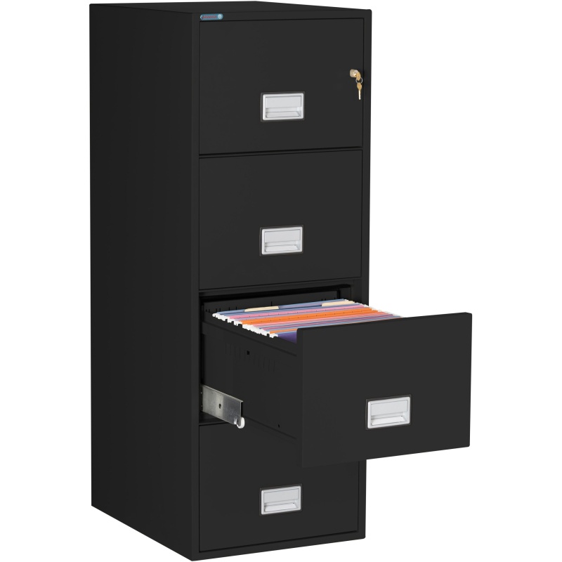 Phoenix Safe LGL4W25 25" 4 Drawer Legal Size Fire File Cabinet - Image 5