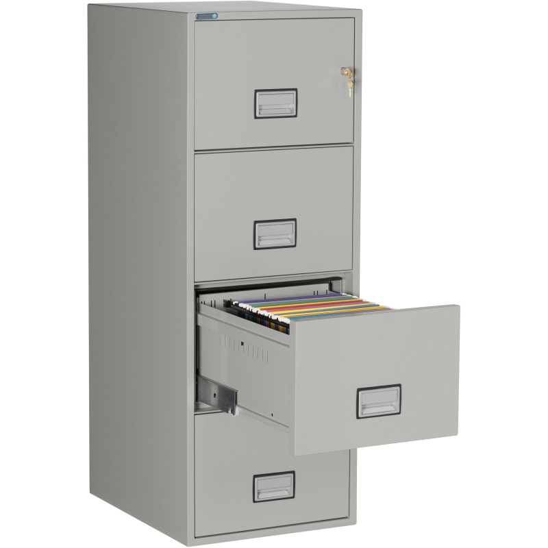 Phoenix Safe LGL4W25 25" 4 Drawer Legal Size Fire File Cabinet - Image 9